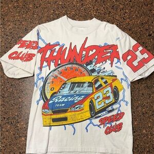 PacSun Thunder Racing Graphic T-Shirt - White
